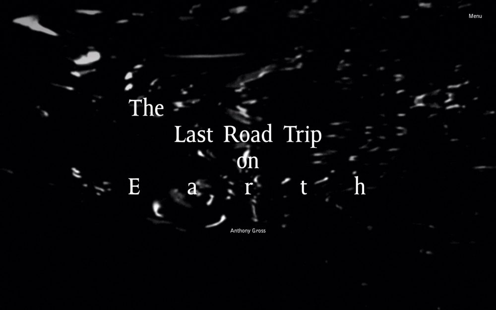 The Last Road Trip on Earth Anthony Gross Ashley Kinnard Studio is an art and graphic design practice based in London. Our work includes publications, visual identity, type design and websites.