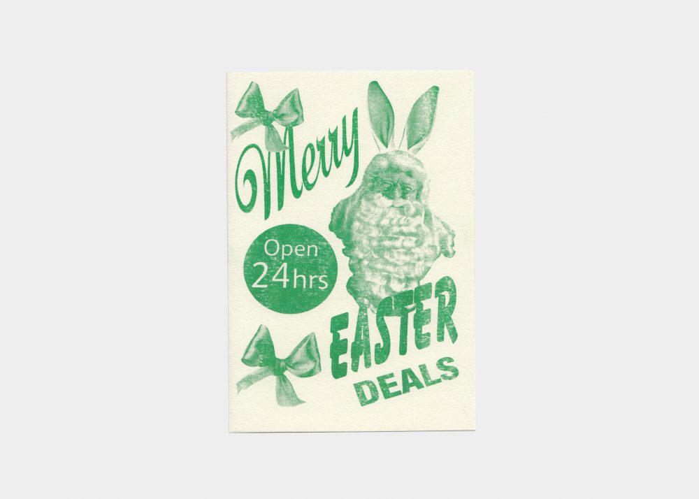 Merry Easter  Ashley Kinnard Studio is an art and graphic design practice based in London. Our work includes publications, visual identity, type design and websites.